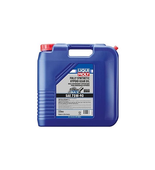 LIQUI MOLY 20L Fully Synthetic Hypoid Gear Oil (GL4/5), 49 OFF
