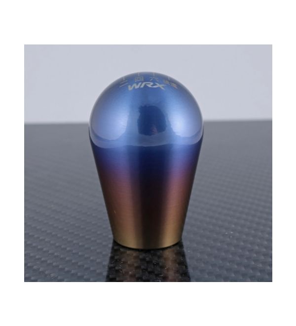 BilletWorkz Titanium Torched Shift Knob Subaru WRX STI 6 Speed Lightbulb